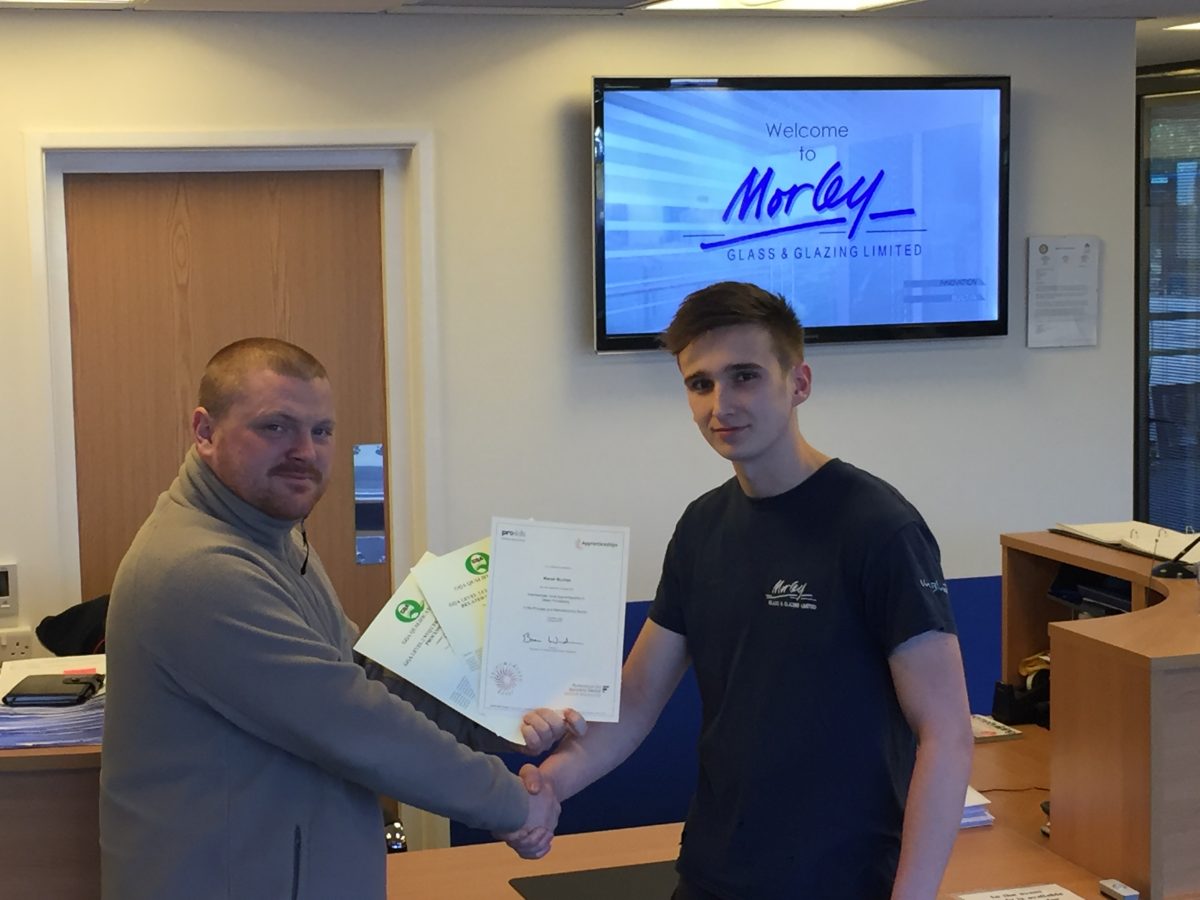Morley Glass & Glazing extends apprenticeship programme