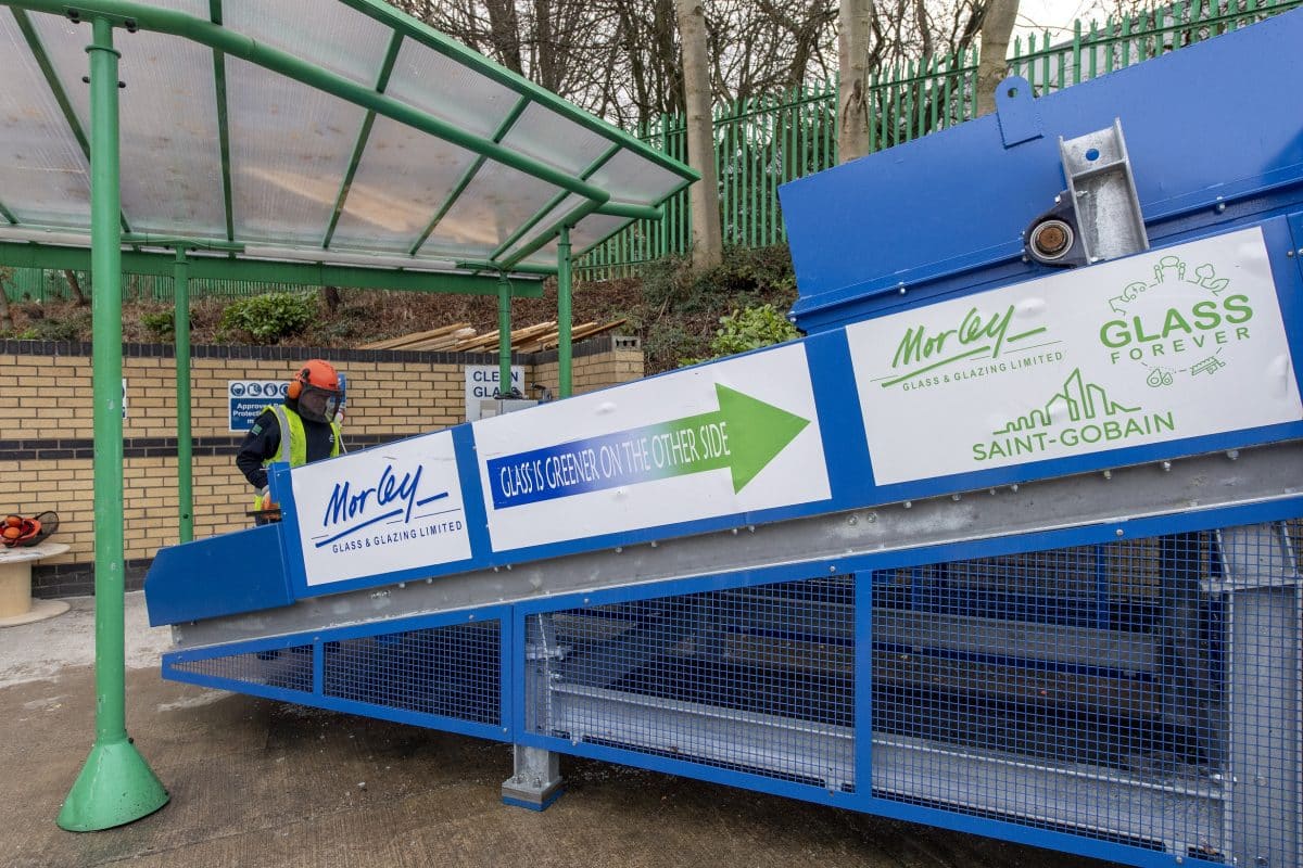 Morley Glass hits 1,000-tonne glass recycling milestone