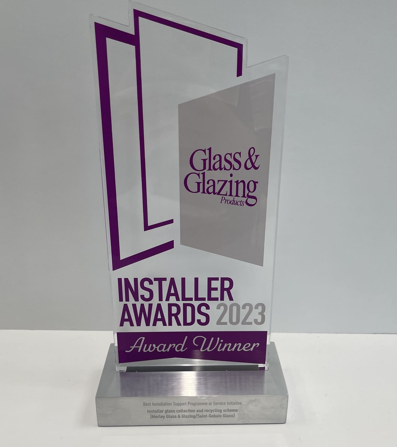 GGP Installer Award for best service initiative.